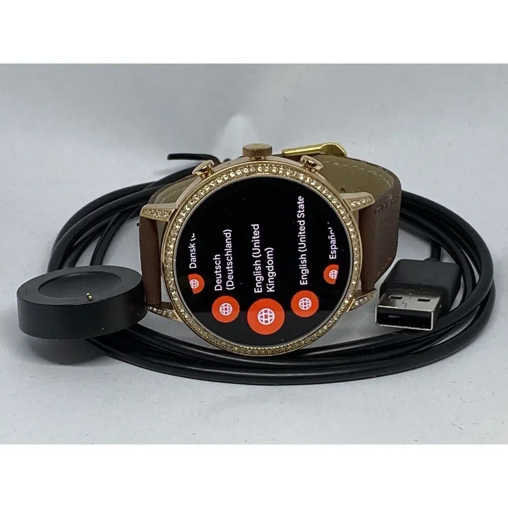 Fossil Gen 4 Authentic Digital Dial Smart Watch Custom Band FTW6011 LT437